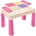 Дитячий багатофункціональний столик та стільчик LAMOSA MULTIFUN 5 в 1 рожевий