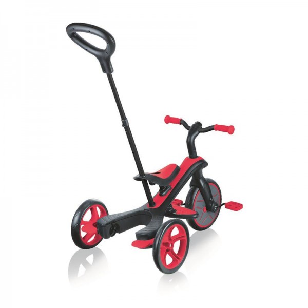 Триколісний велосипед GLOBBER TRIKE EXPLORER 4 в 1 червоний