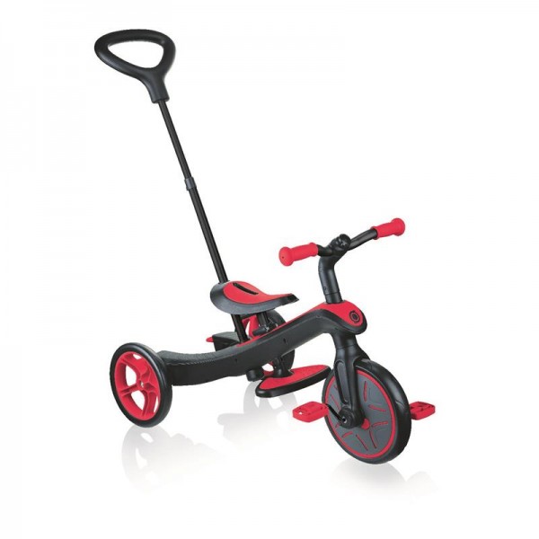 Триколісний велосипед GLOBBER TRIKE EXPLORER 4 в 1 червоний
