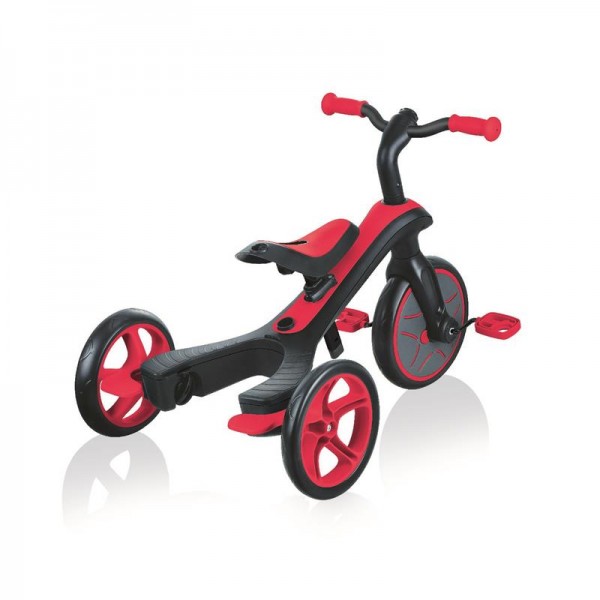 Триколісний велосипед GLOBBER TRIKE EXPLORER 4 в 1 червоний