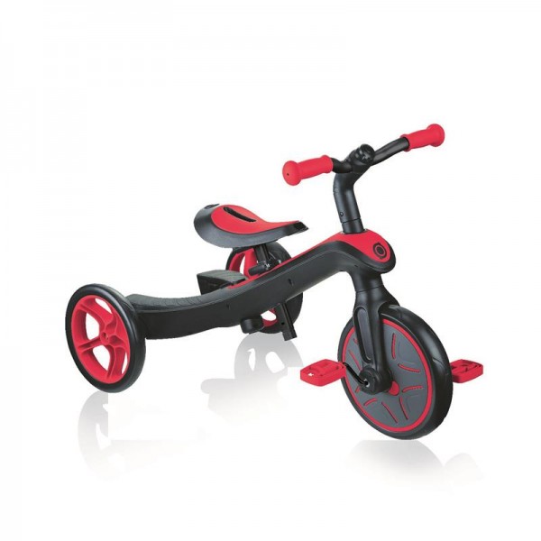 Триколісний велосипед GLOBBER TRIKE EXPLORER 4 в 1 червоний