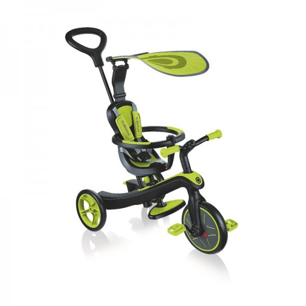 Триколісний велосипед GLOBBER TRIKE EXPLORER 4 в 1 зелений