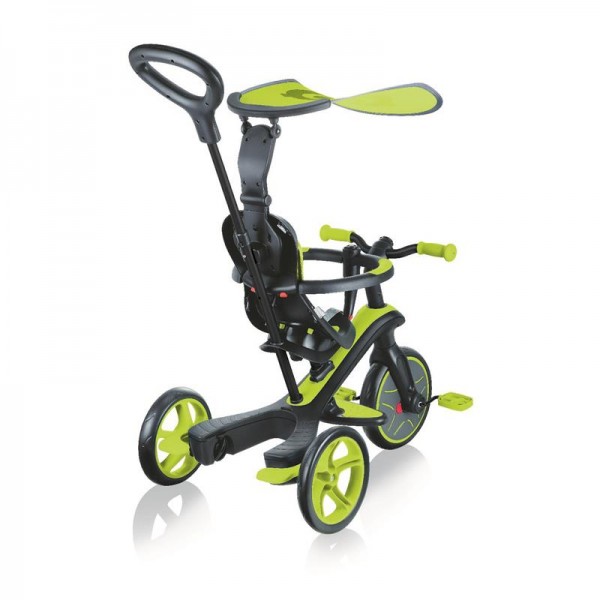 Триколісний велосипед GLOBBER TRIKE EXPLORER 4 в 1 зелений