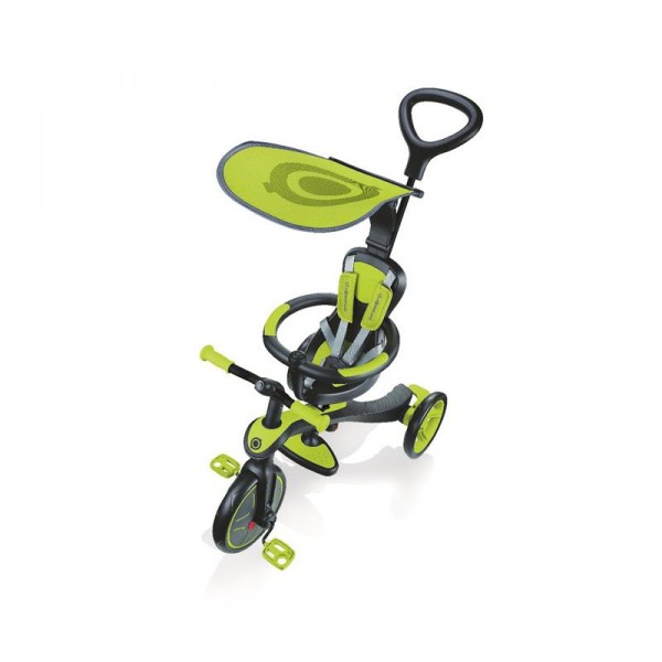 Триколісний велосипед GLOBBER TRIKE EXPLORER 4 в 1 зелений