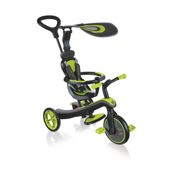 Триколісний велосипед GLOBBER TRIKE EXPLORER 4 в 1 зелений