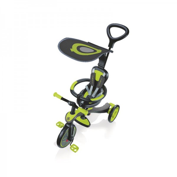 Триколісний велосипед GLOBBER TRIKE EXPLORER 4 в 1 зелений