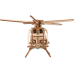 Дерев'яна 3D модель "Wooden city" Вертоліт